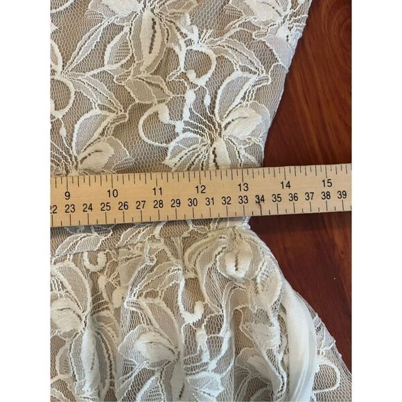 Danny and Nicole Studio Floral Lace Dress size 8 - Picture 7 of 13